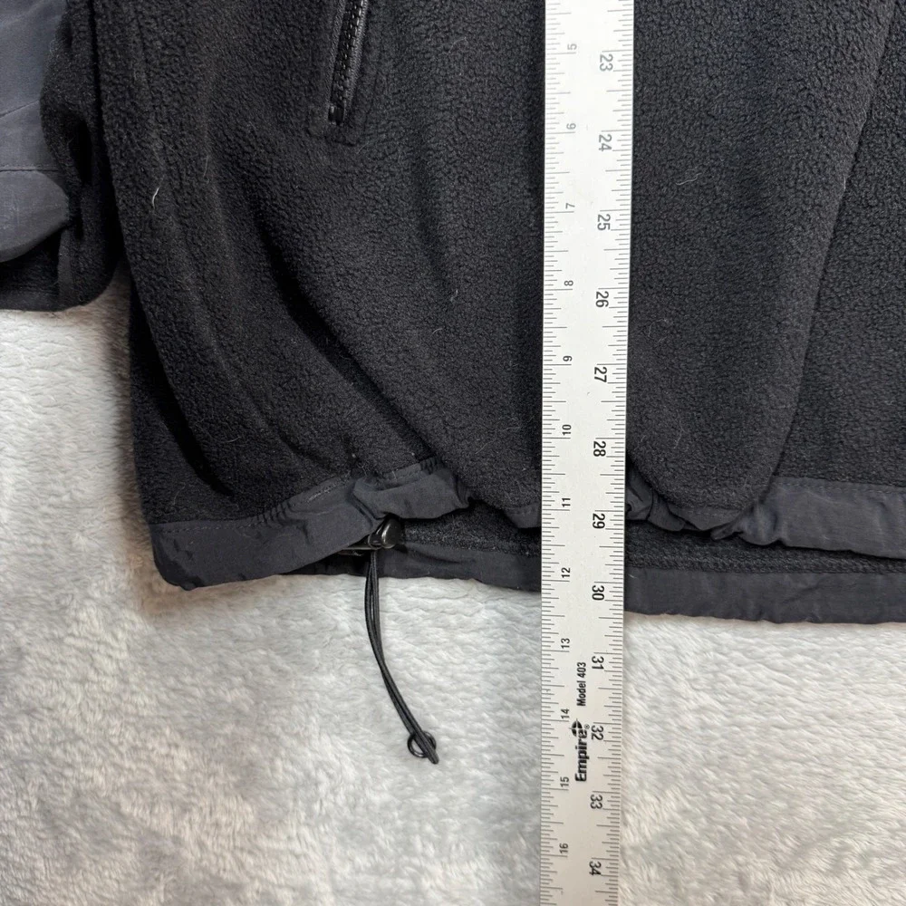 The North Face Denali Fleece Jacket Mens XXL Black Full Zip Outdoors Y2K